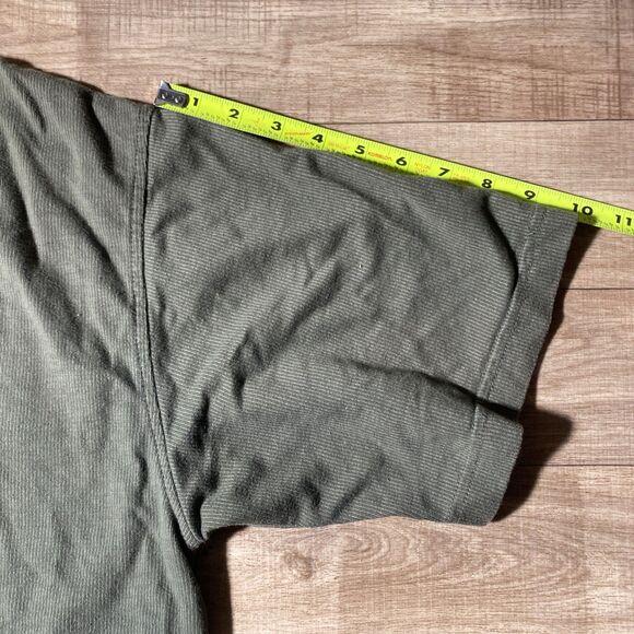 Arrow USA 1851 Y2K Skater Grunge Shirt Mens Size XL Short Sleeve Dark Green - Picture 10 of 10